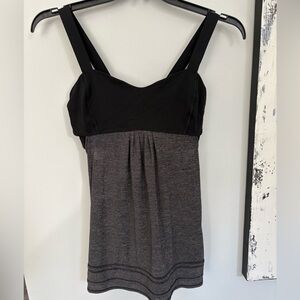 Lululemon Workout Tank with bra. Drawstring. Size 10. Includes 2. See photos.